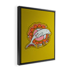 Sagittarius Dolphin Framed Canvas Print Gallery Image 2