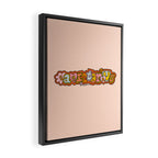 Sagittarius Doodle Letters Framed Canvas Print Gallery Image 2