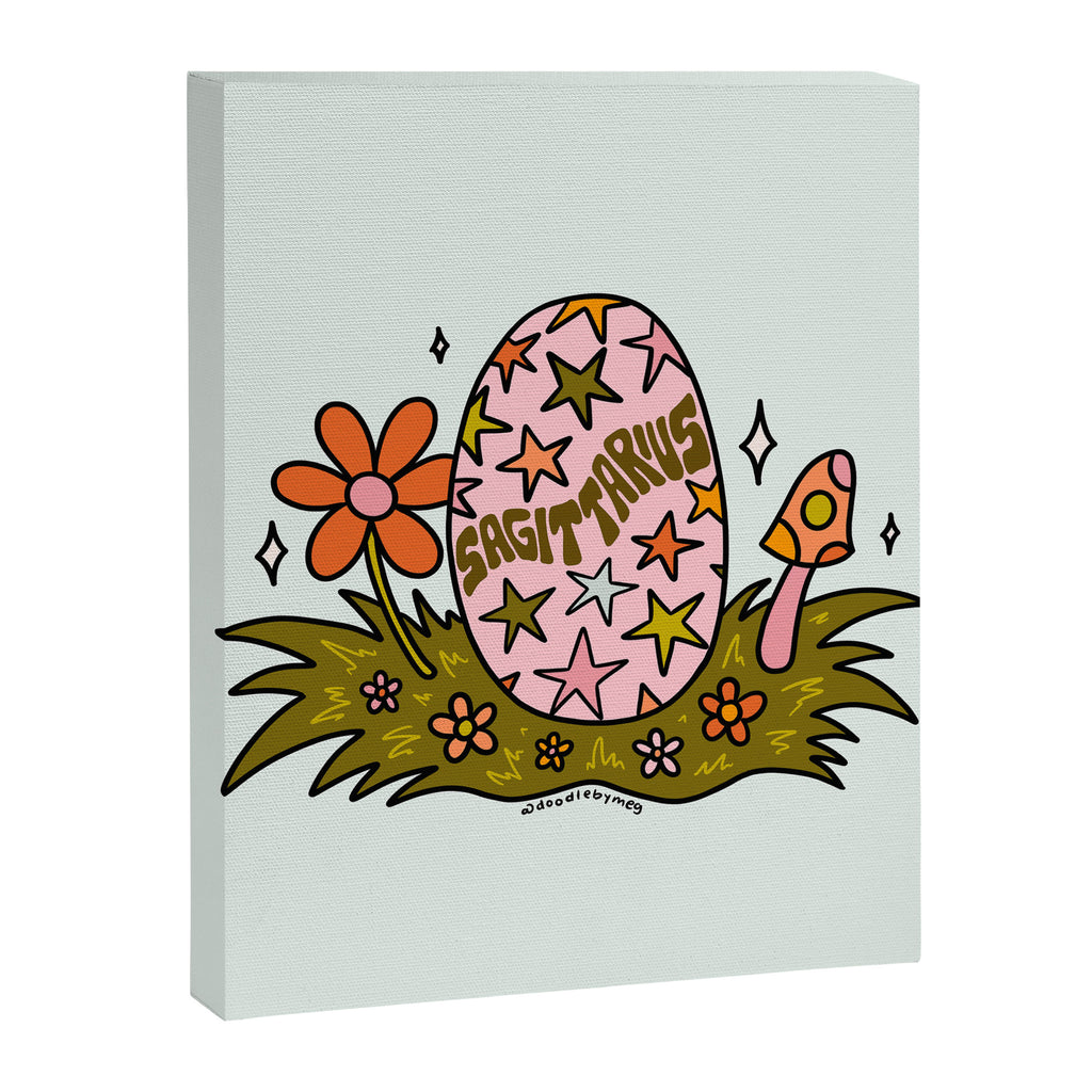 Sagittarius Easter Egg Canvas Print Gallery Image 8