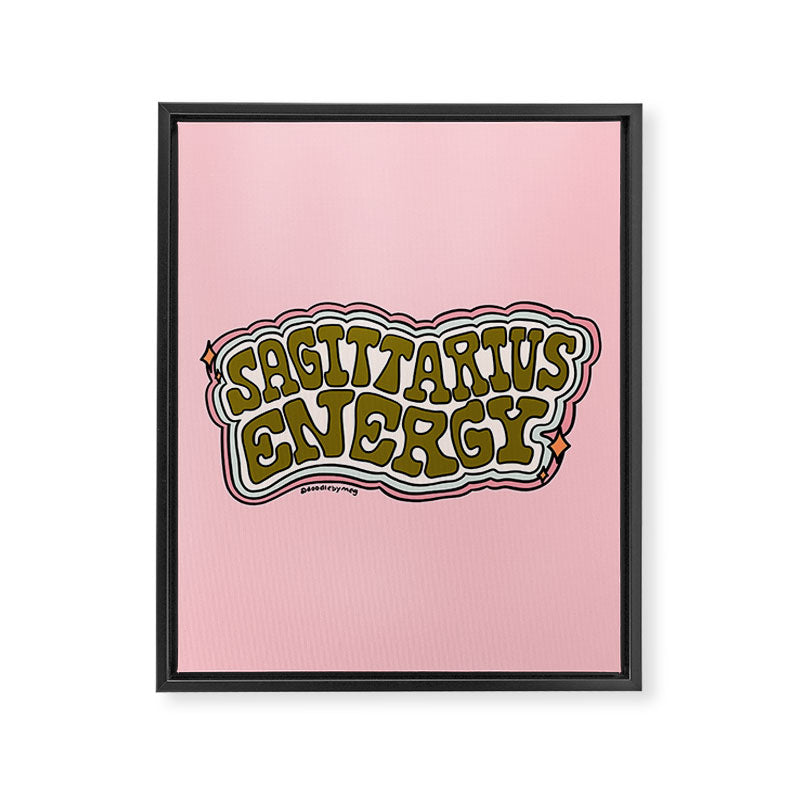 Sagittarius Energy Framed Canvas Print Gallery Image 8