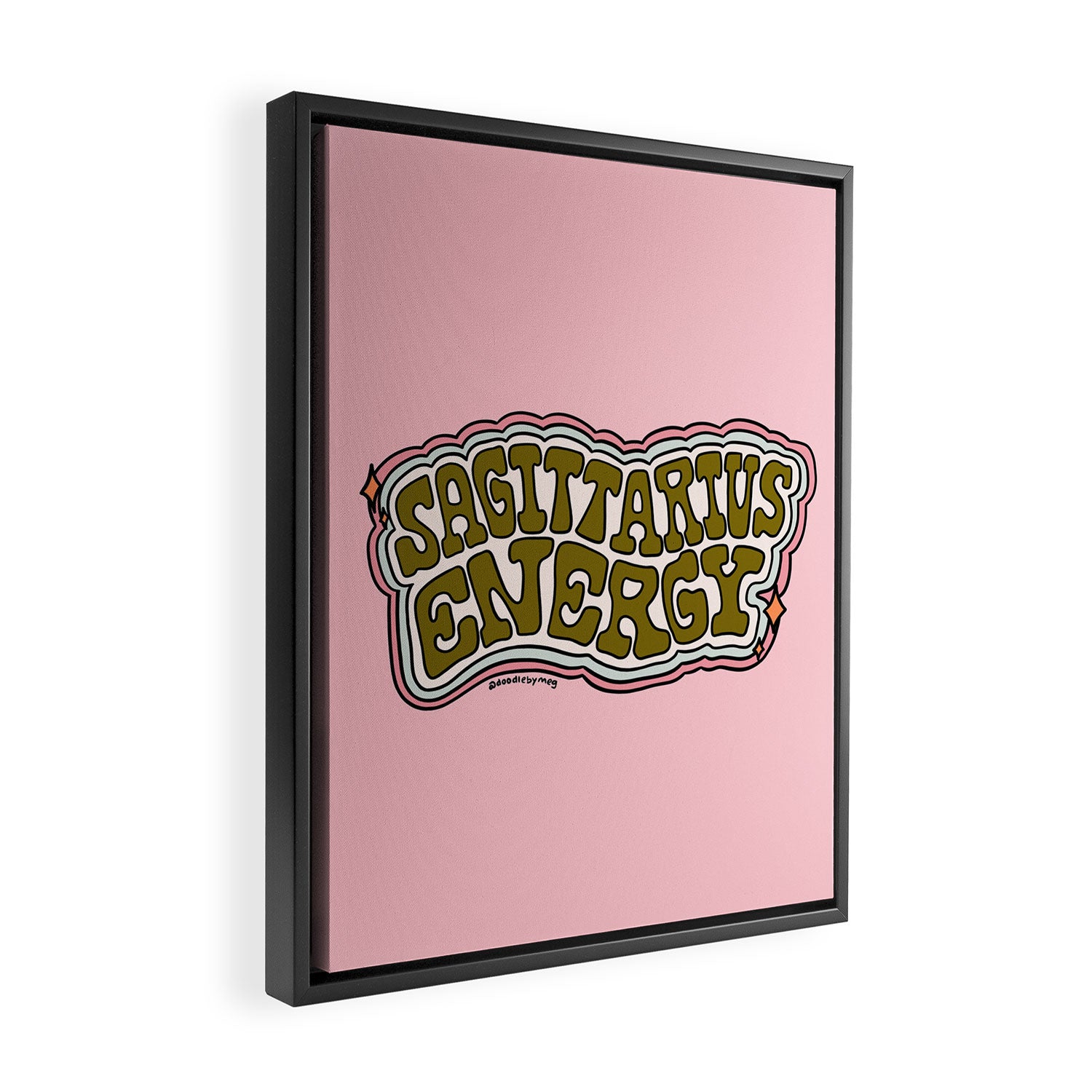 Sagittarius Energy Framed Canvas Print Gallery Image 2