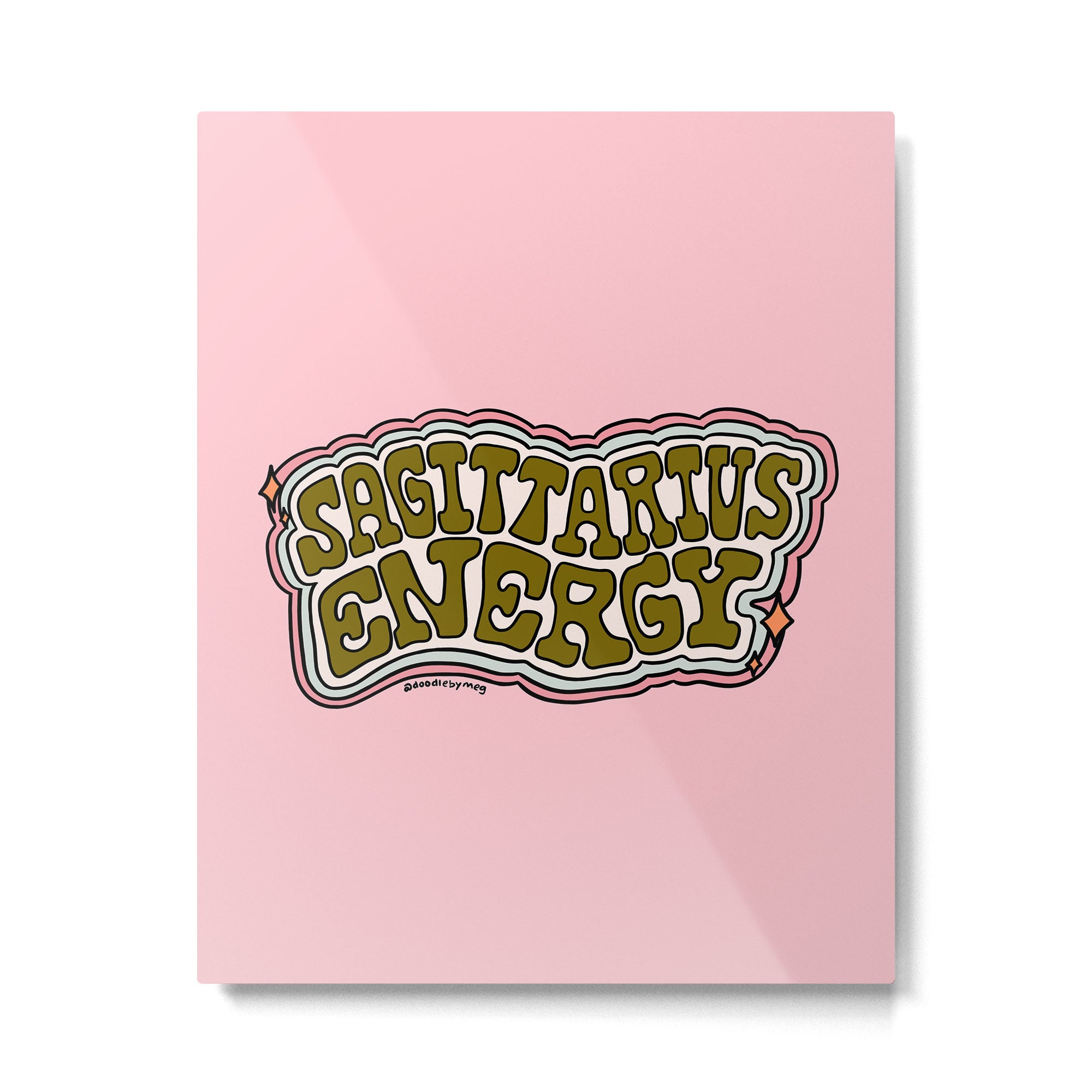 Sagittarius Energy Metal Print Gallery Image 6