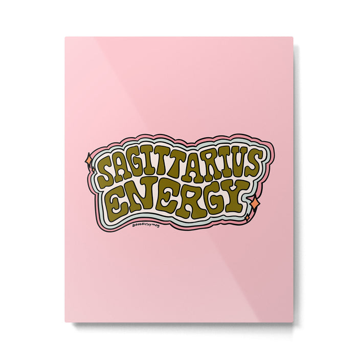 Sagittarius Energy Metal Print Gallery Image 1