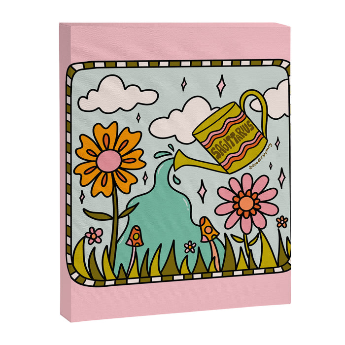 Sagittarius Garden Canvas Print Gallery Image 1