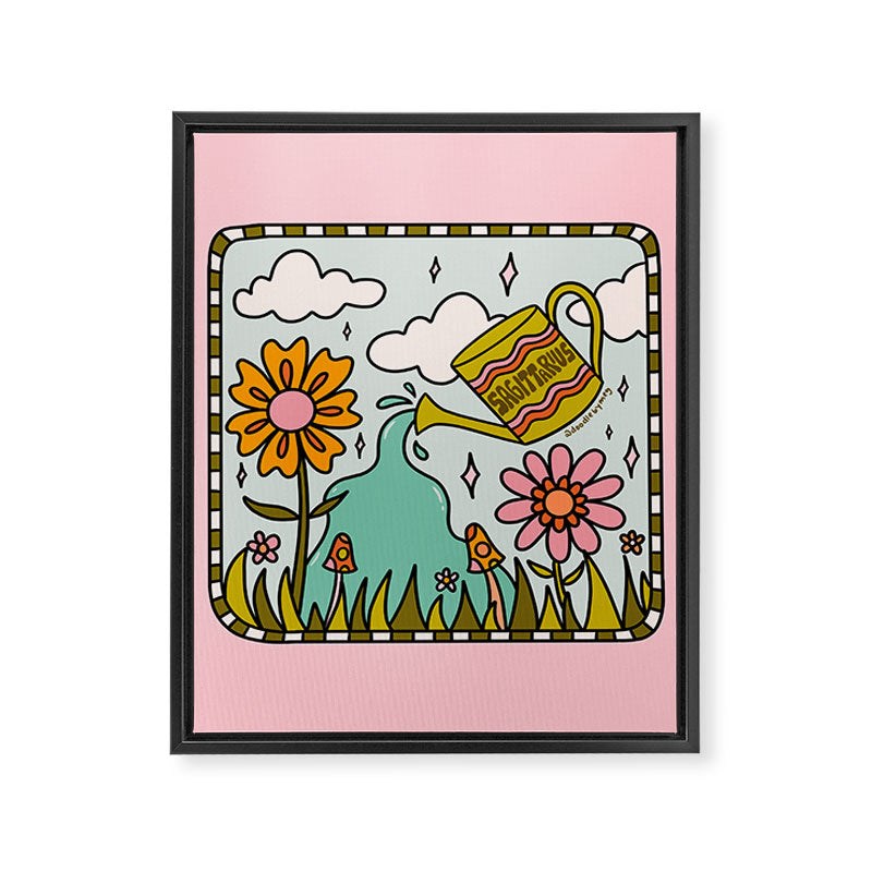 Sagittarius Garden Framed Canvas Print Gallery Image 8