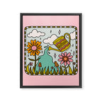 Sagittarius Garden Framed Canvas Print Gallery Image 8