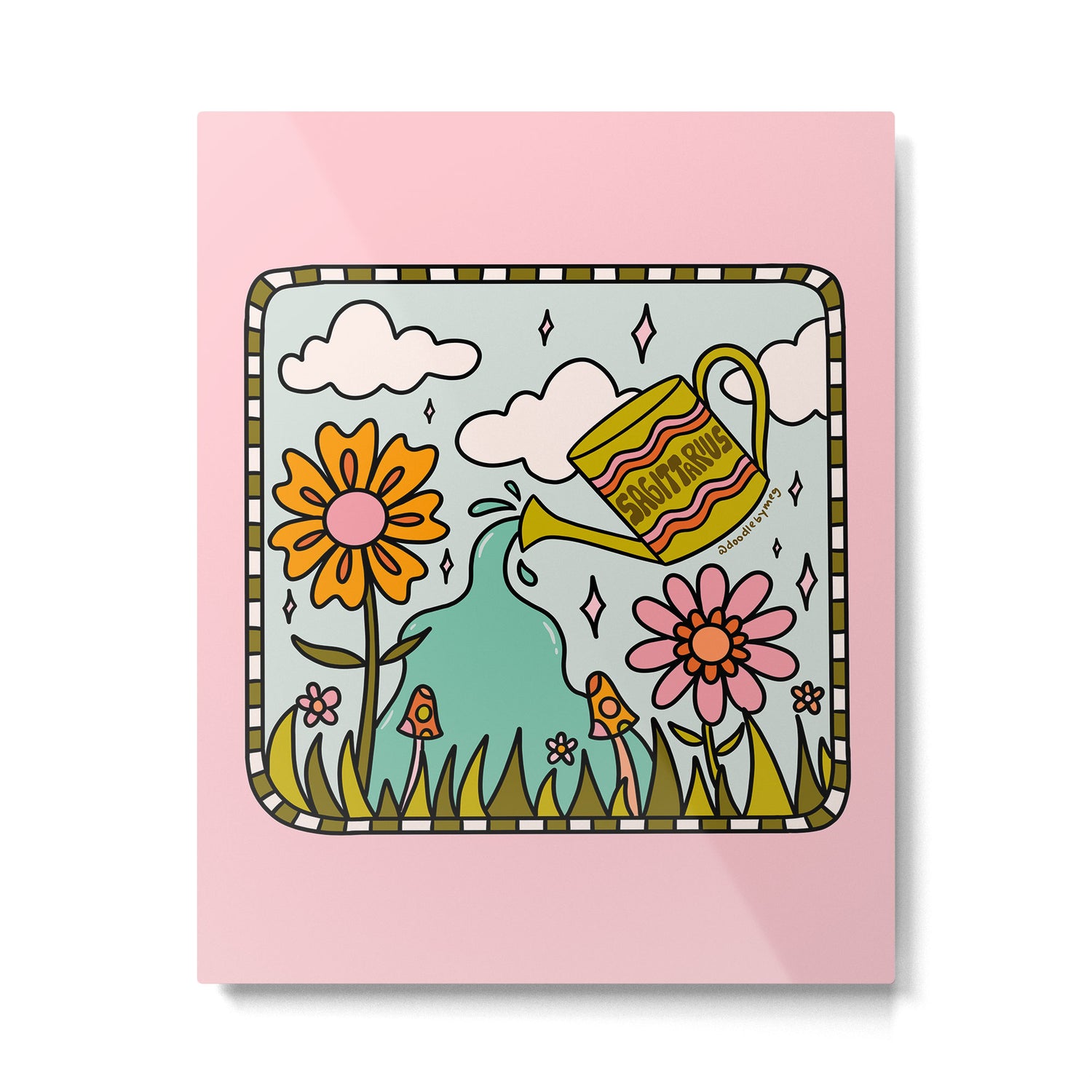 Sagittarius Garden Metal Print Gallery Image 6