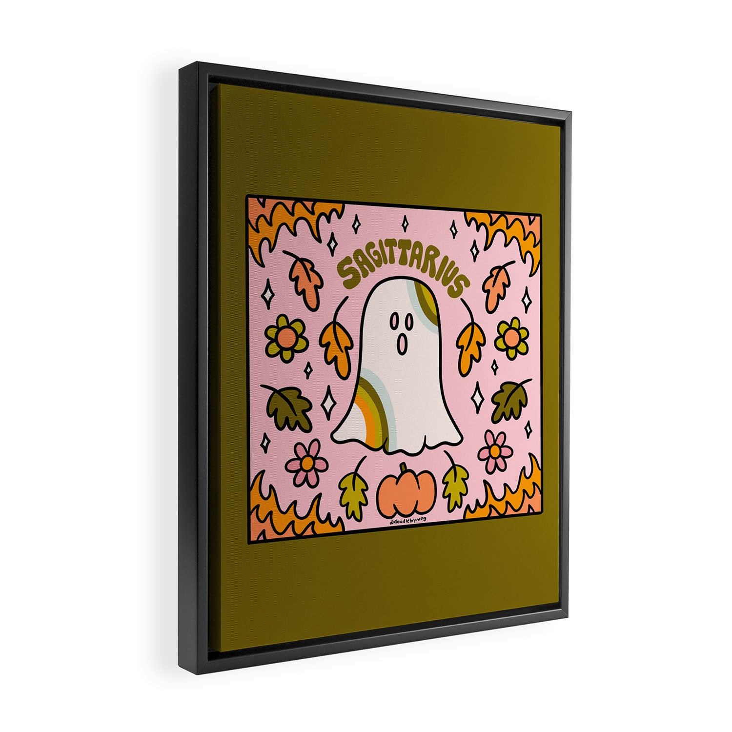 Sagittarius Ghost Framed Canvas Print Gallery Image 2