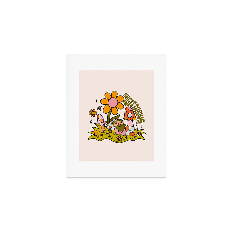 Sagittarius Gnome Art Print Gallery Image 1