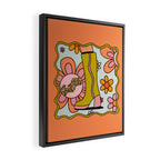 Sagittarius Groovy Boot Framed Canvas Print Gallery Image 2
