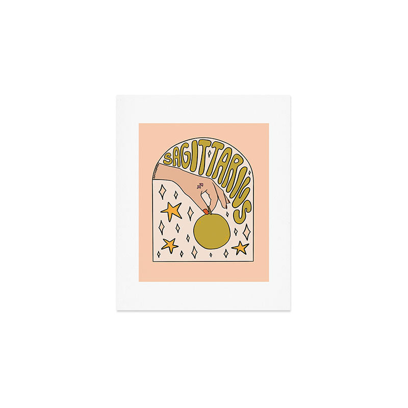 Sagittarius Guava Art Print Gallery Image 1