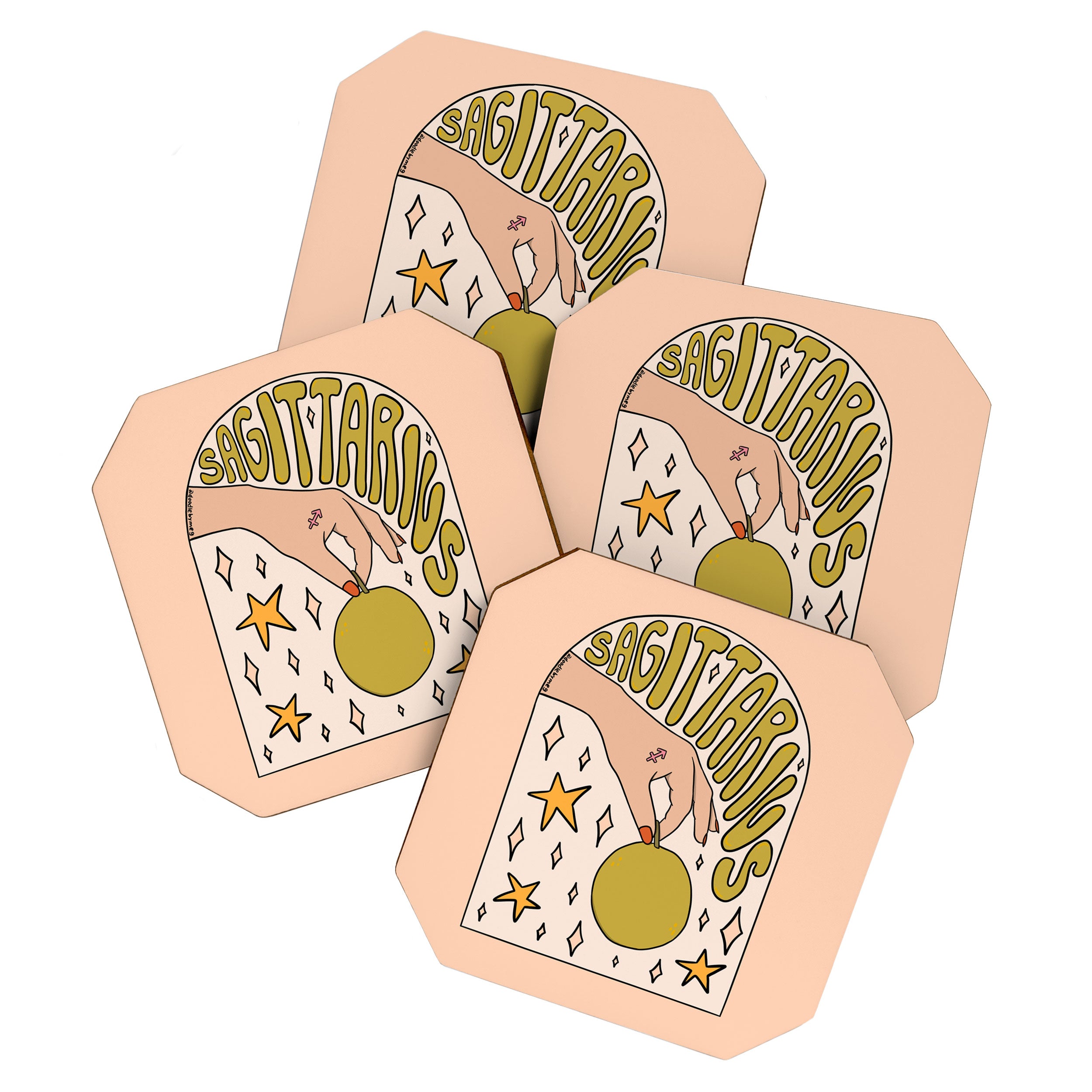 Sagittarius Guava Coaster Gallery Image 1