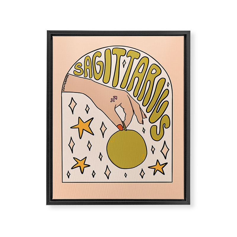 Sagittarius Guava Framed Canvas Print Gallery Image 8