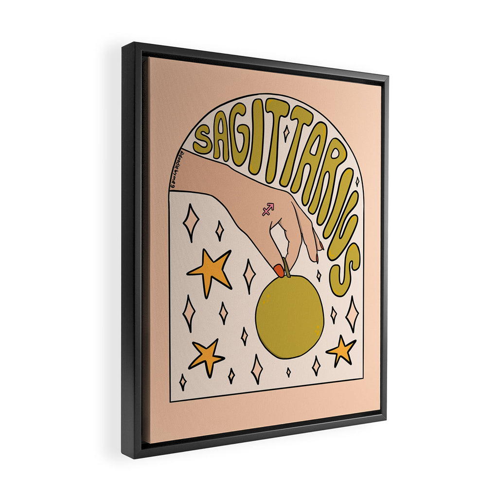 Sagittarius Guava Framed Canvas Print Gallery Image 2