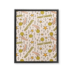 Sagittarius Guava Print Framed Canvas Print Gallery Image 8