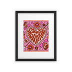 Sagittarius Heart Framed Art Print Gallery Image 6