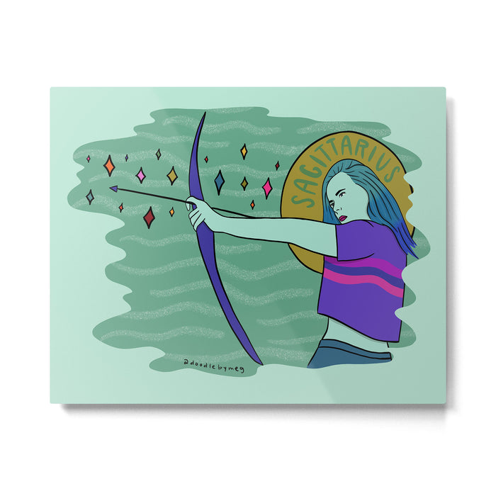 Sagittarius Metal Print Gallery Image 1