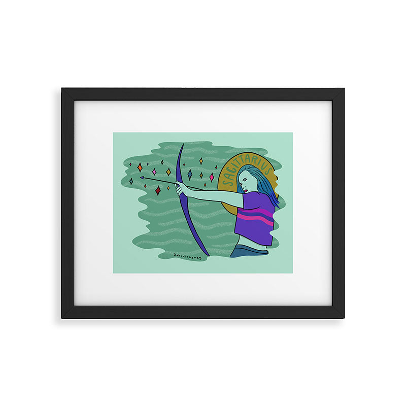 Sagittarius Framed Art Print Gallery Image 5