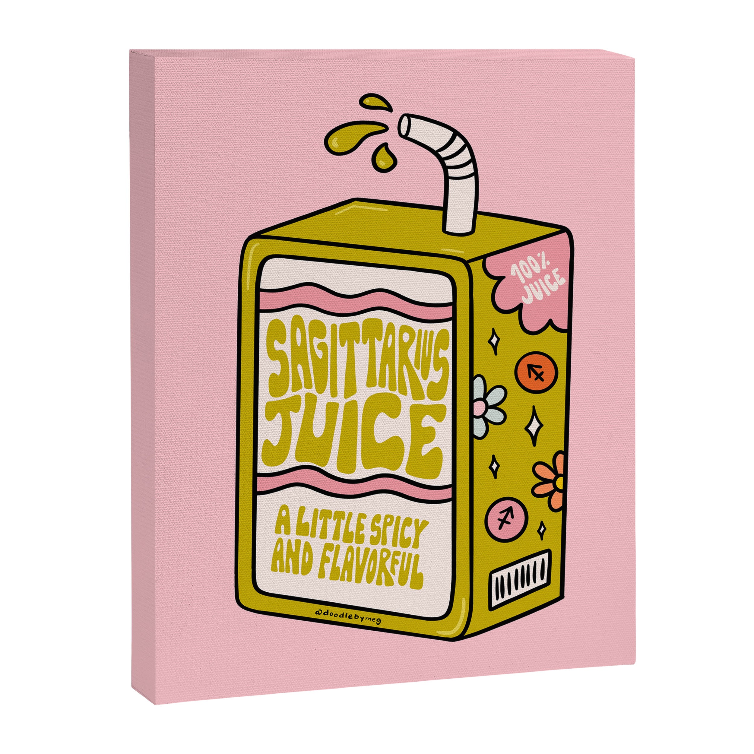Sagittarius Juice Box Canvas Print Gallery Image 8