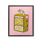 Sagittarius Juice Box Framed Canvas Print Gallery Image 8