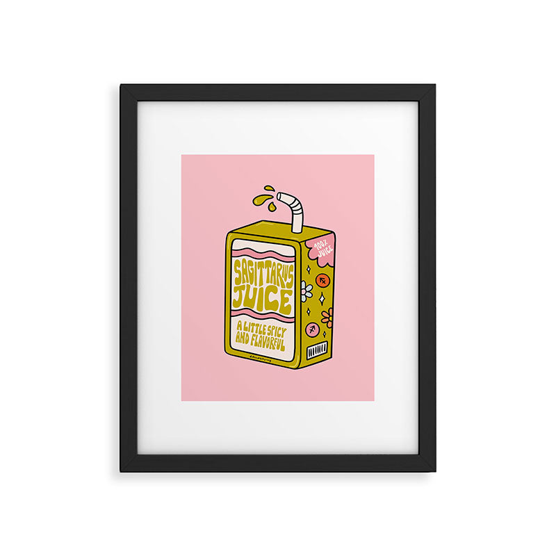 Sagittarius Juice Box Framed Art Print Gallery Image 6