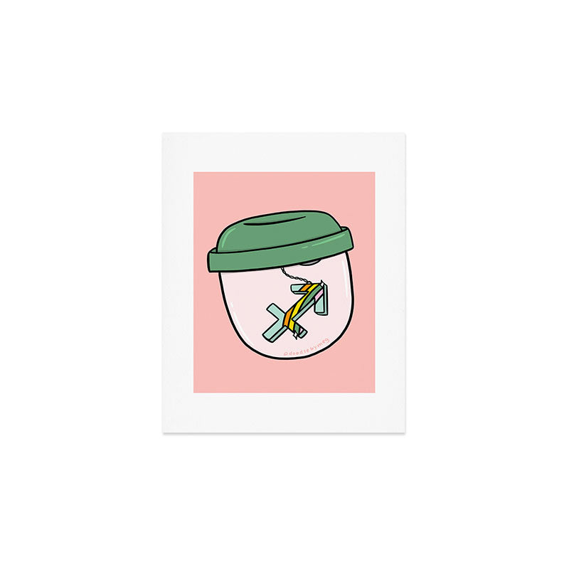Sagittarius Keychain Art Print Gallery Image 1