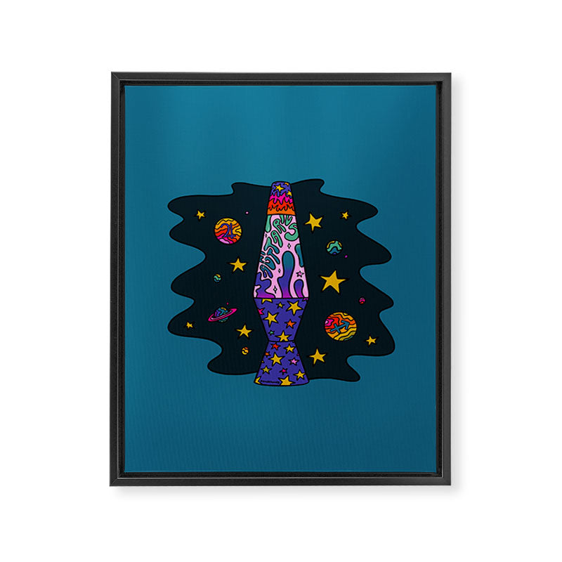 Sagittarius Lava Lamp Framed Canvas Print Gallery Image 8