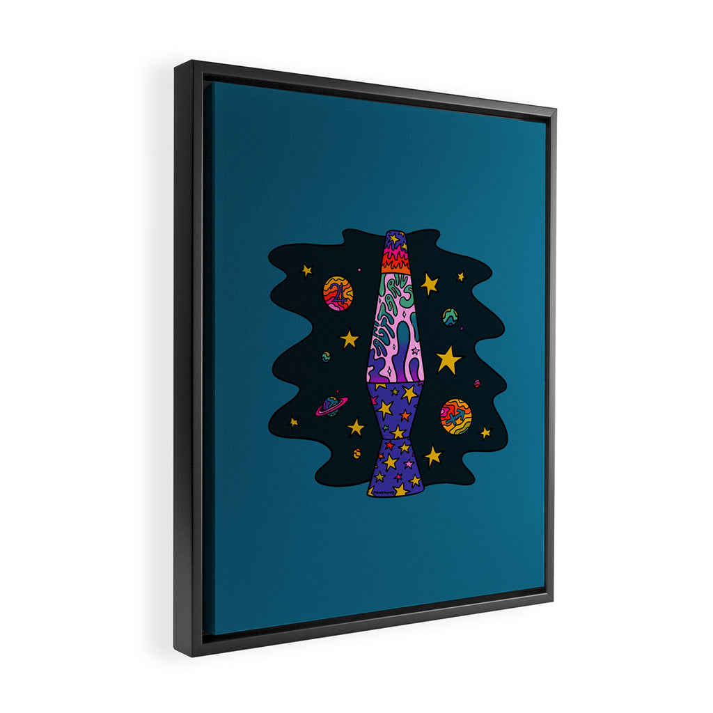 Sagittarius Lava Lamp Framed Canvas Print Gallery Image 2