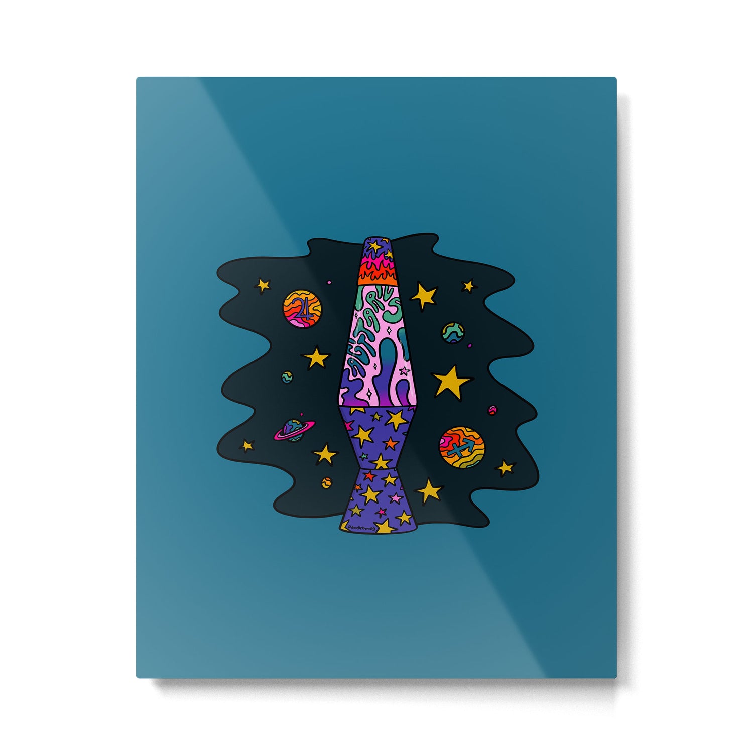 Sagittarius Lava Lamp Metal Print Gallery Image 6