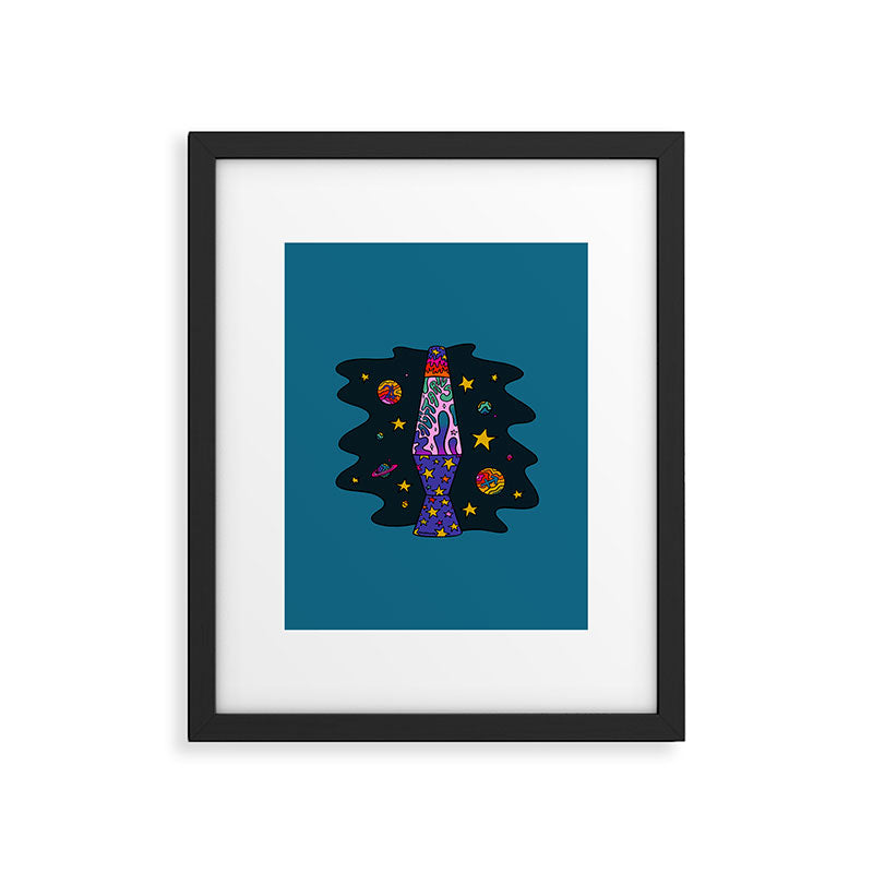 Sagittarius Lava Lamp Framed Art Print Gallery Image 6