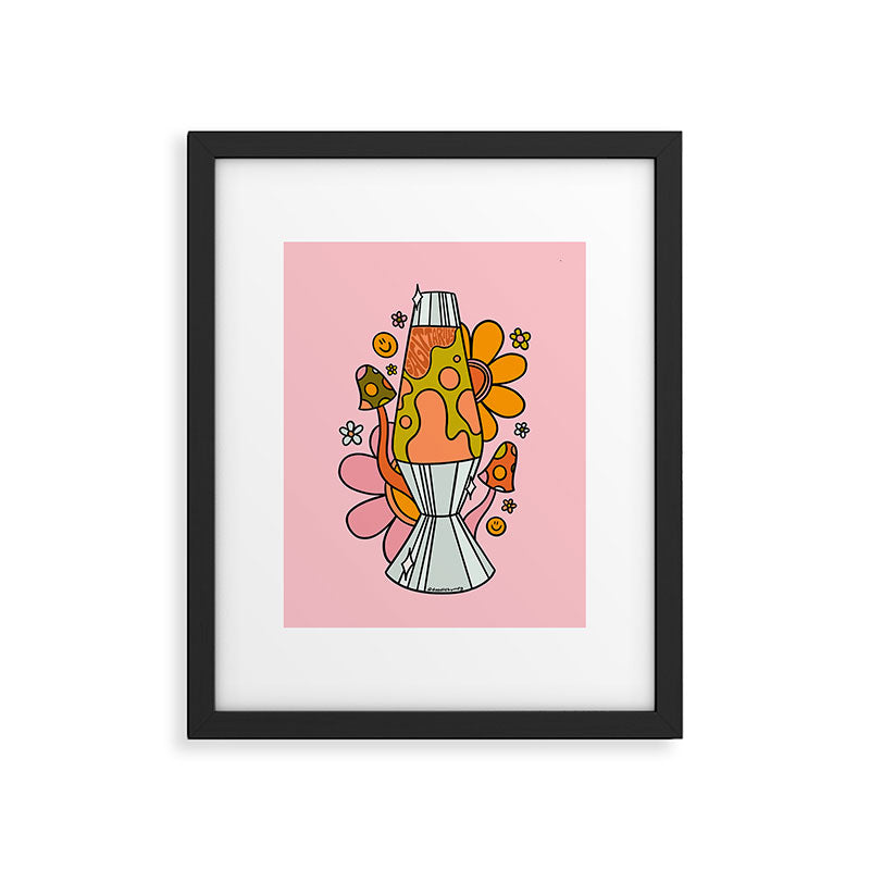 Sagittarius Lava Lamp Framed Art Print Gallery Image 6