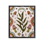 Sagittarius Leaf Framed Canvas Print Gallery Image 8