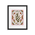 Sagittarius Leaf Framed Art Print Gallery Image 6