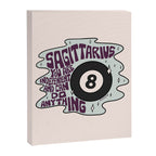 Sagittarius Magic 8 Ball Canvas Print Gallery Image 8