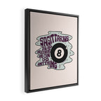 Sagittarius Magic 8 Ball Framed Canvas Print Gallery Image 2