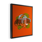 Sagittarius Mid Century House Framed Canvas Print Gallery Image 2
