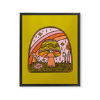 Sagittarius Mushroom Framed Canvas Print Gallery Image 8