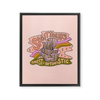 Sagittarius Mushroom Framed Canvas Print Gallery Image 8