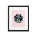 Sagittarius Peace Sign Framed Art Print Gallery Image 6