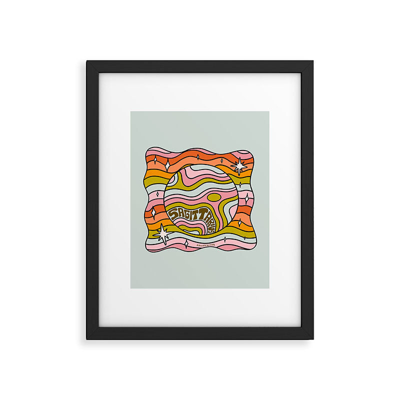 Sagittarius Planet Framed Art Print Gallery Image 6