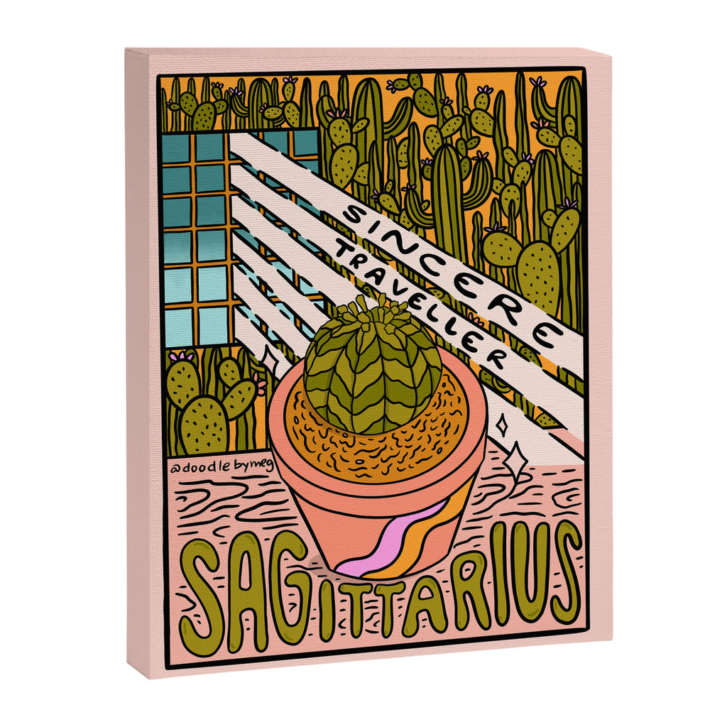 Sagittarius Plant Canvas Print Gallery Image 8
