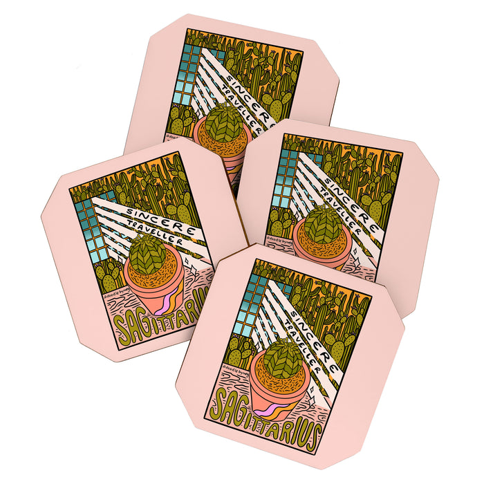 Sagittarius Plant Coaster Gallery Image 1