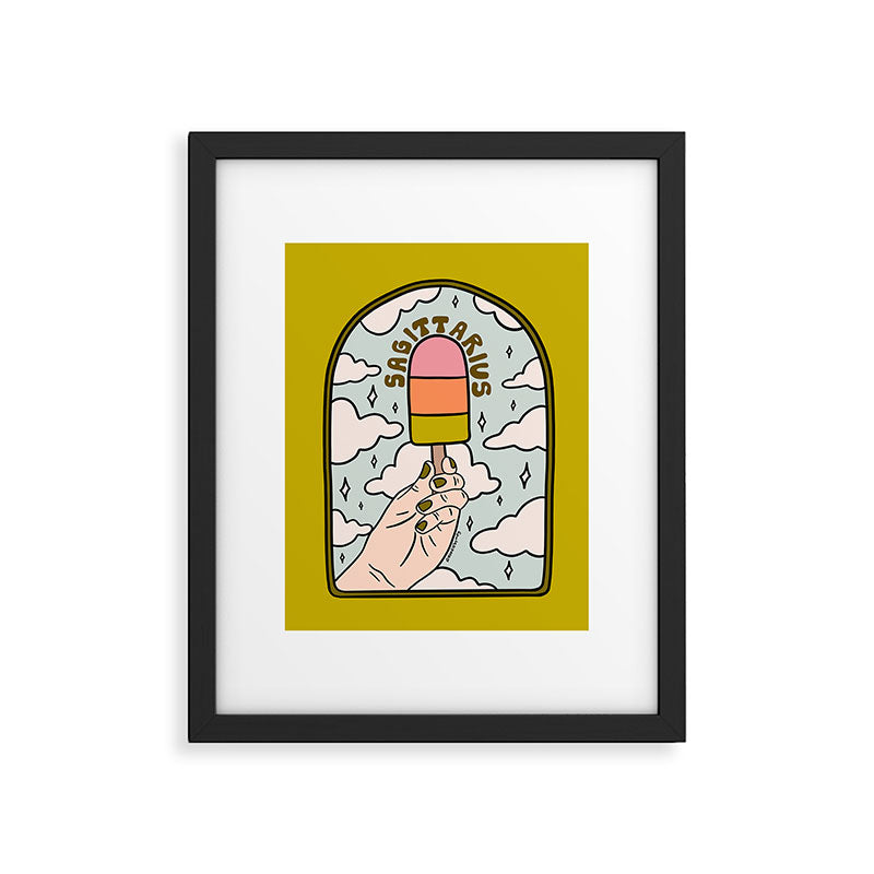 Sagittarius Popsicle Framed Art Print Gallery Image 6
