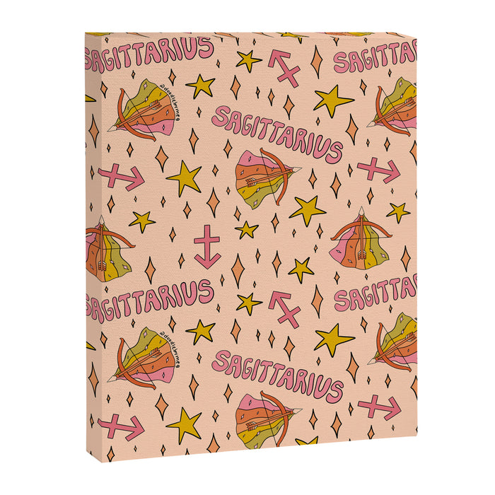Sagittarius Print Canvas Print Gallery Image 1