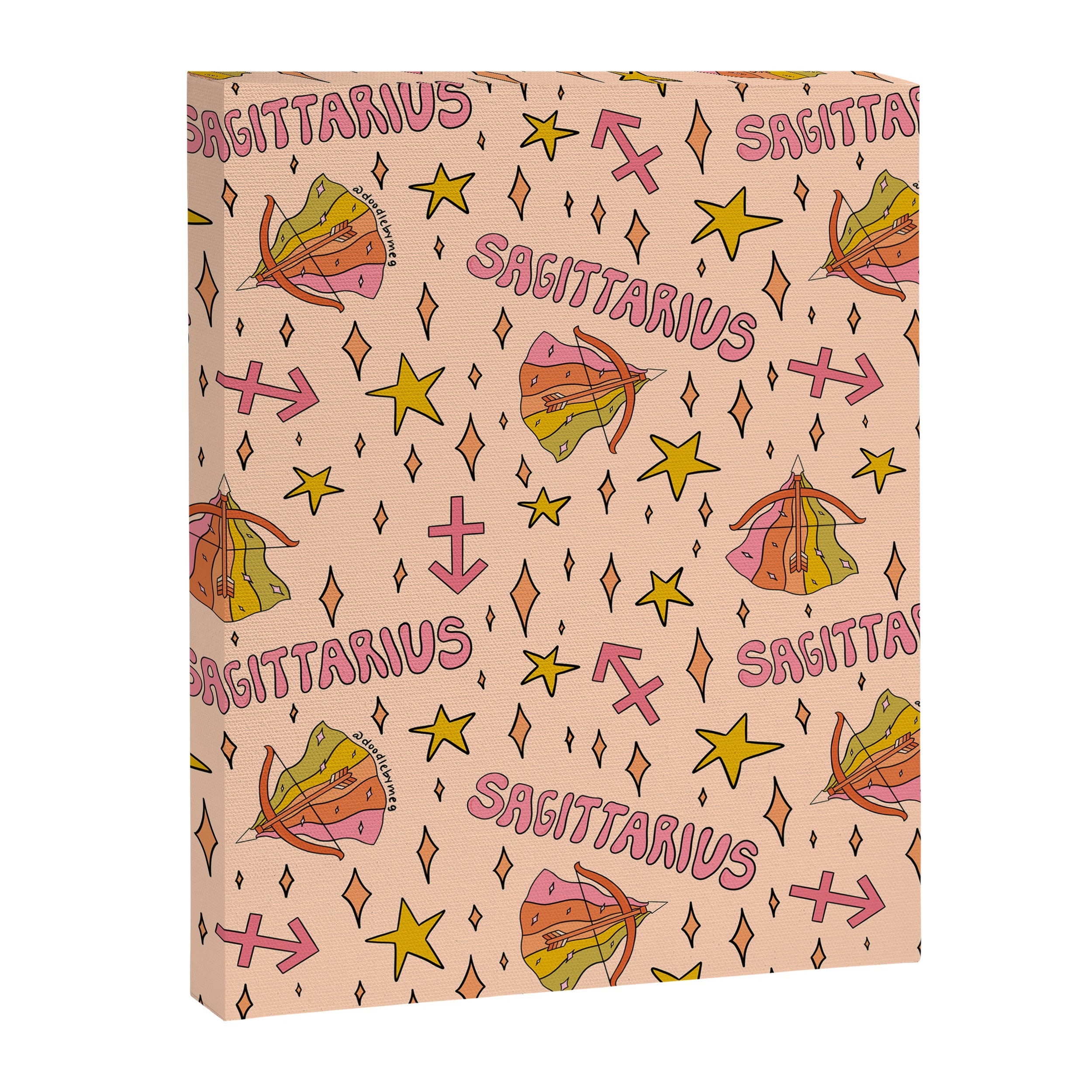 Sagittarius Print Canvas Print Gallery Image 8