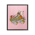 Sagittarius Roller Skate Framed Canvas Print Gallery Image 8