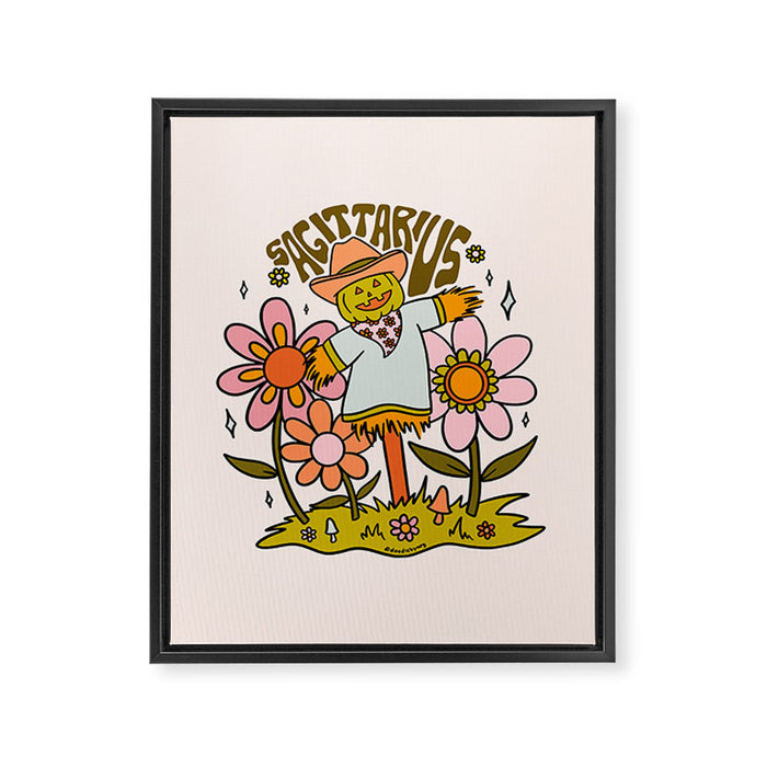 Sagittarius Scarecrow Framed Canvas Print Gallery Image 1