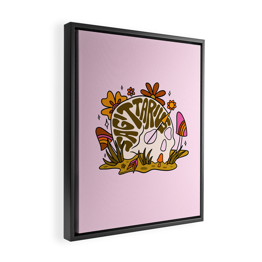 Sagittarius Skull Framed Canvas Print Gallery Image 2