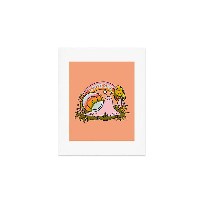 Sagittarius Snail Art Print Gallery Image 1