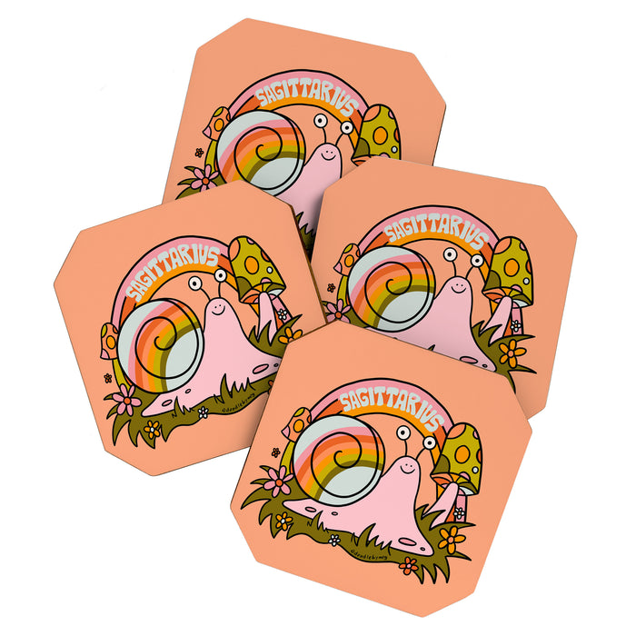 Sagittarius Snail Coaster Gallery Image 1